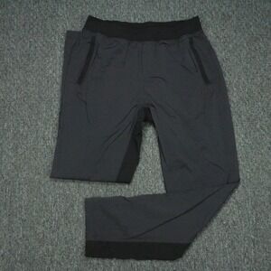 Lululemon Pants Men Large Gray Black Great Wall Athleisure Training Lightweight